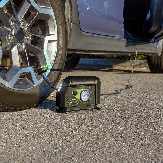 Slime 12V compressor – bandenpomp voor autobanden
