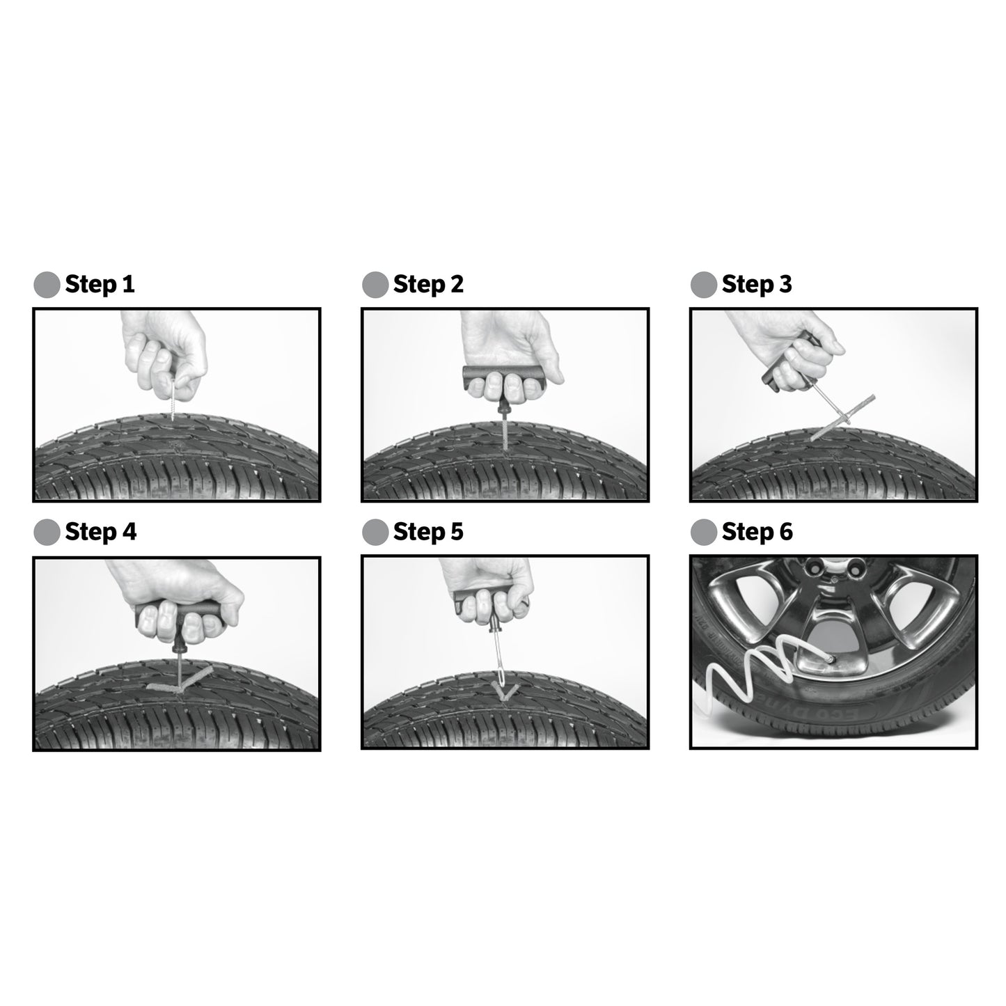 Slime banden reparatiekoorden – 5 stuks
