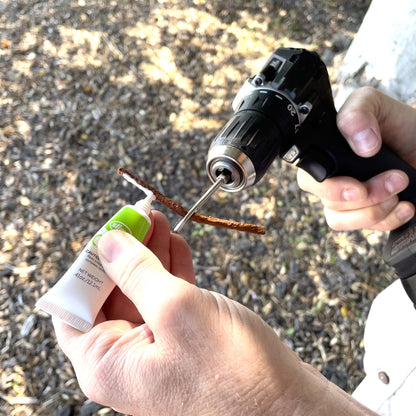 Slime bandenreparatieset – boormachine plug kit voor off-highway banden