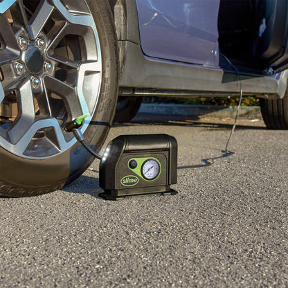 Slime 12V compressor – bandenpomp voor autobanden