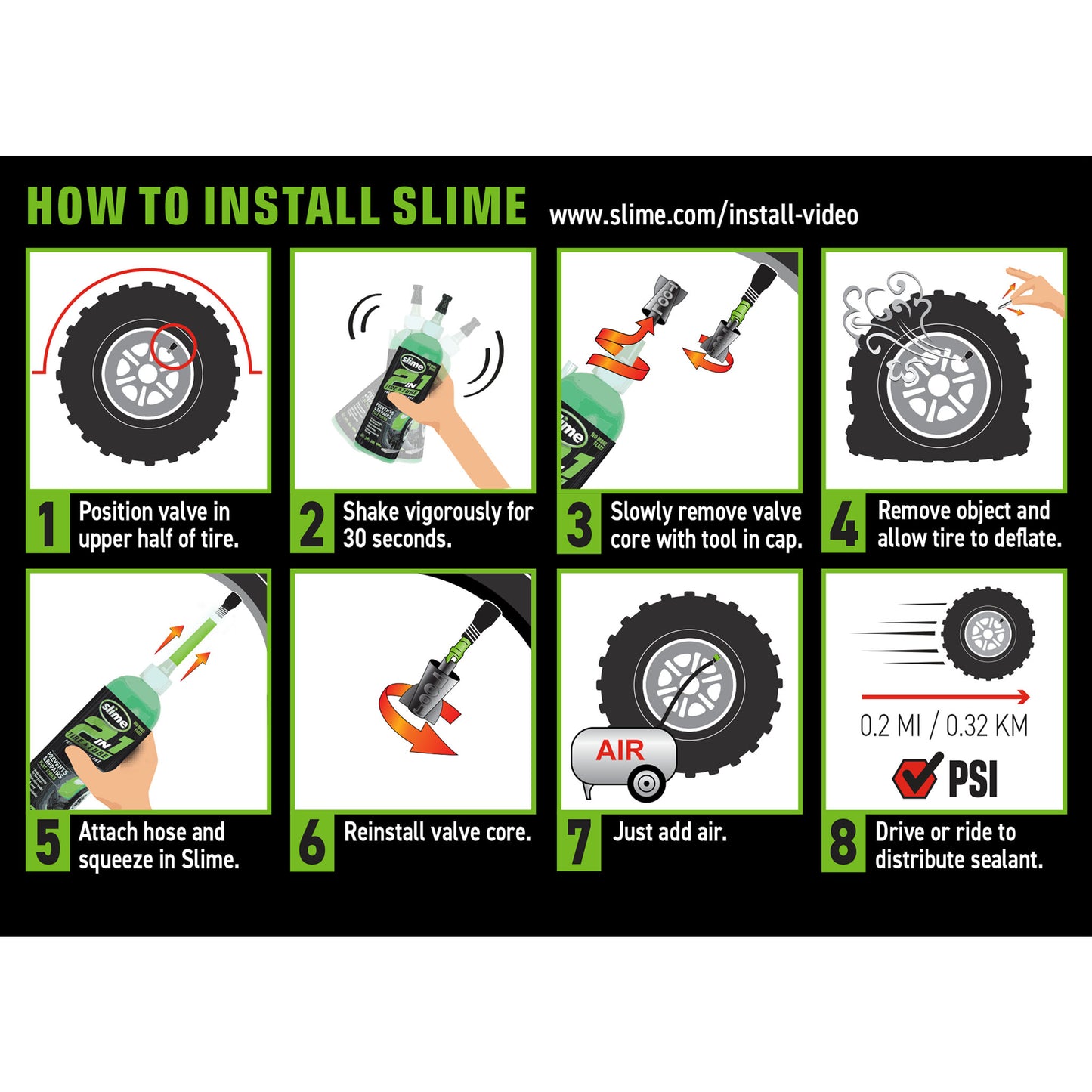 Slime 2-in-1 sealant 473 ml – voor tubeless én binnenbanden