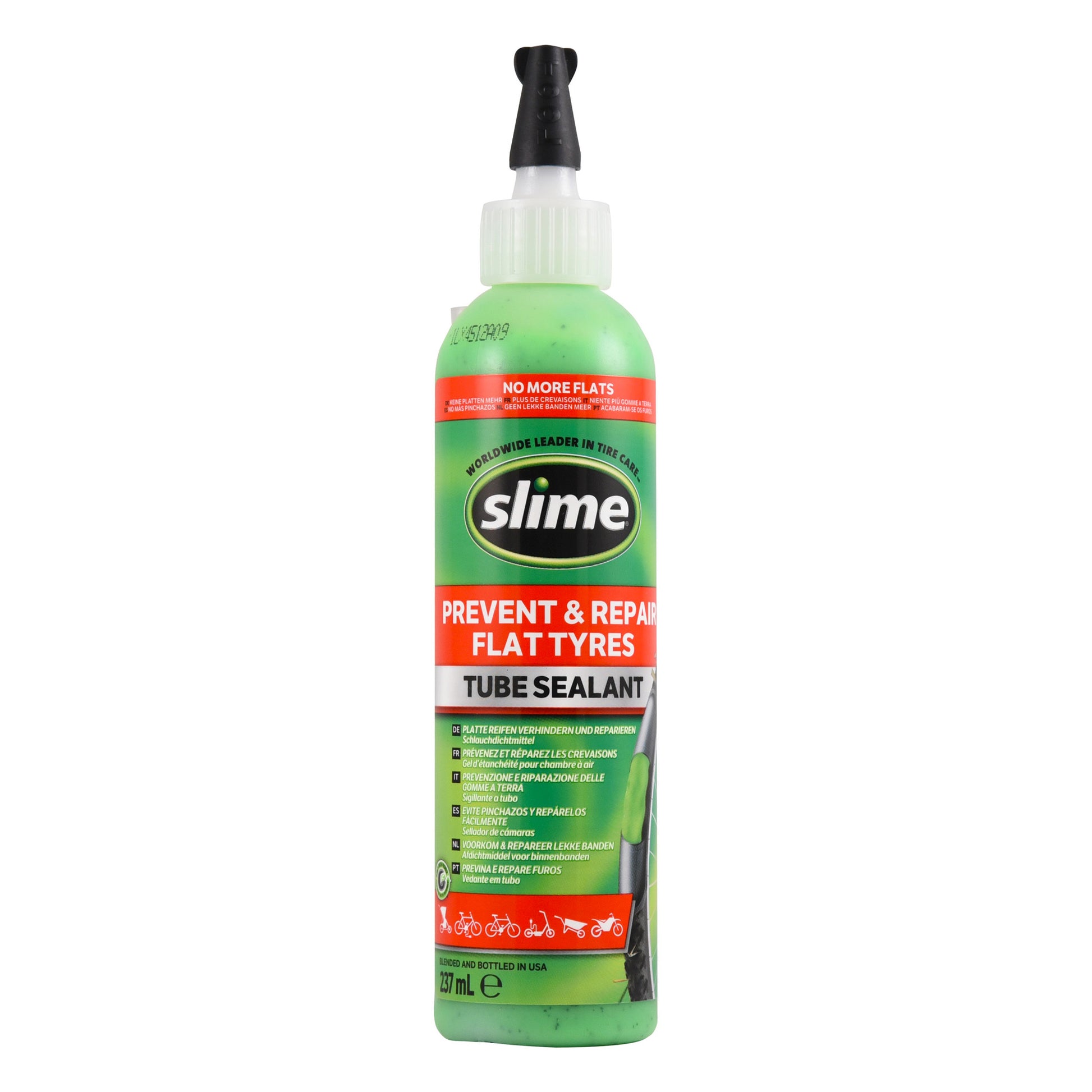 Slime binnenband anti-lek middel 237 ml met rood label