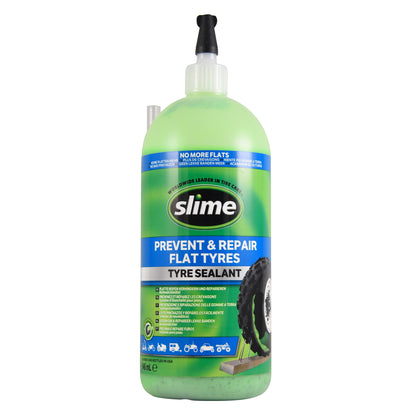 Slime off-highway bandenafdichtmiddel 946 ml met blauw label voor tubeless banden