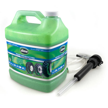 Slime off-highway bandenafdichtmiddel 3,8 liter met vulpomp voor tubeless off-road banden