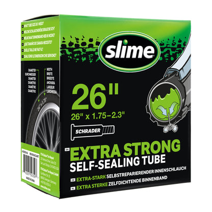 Slime binnenband 26 inch gevuld met anti-lek vloeistof en Schrader ventiel